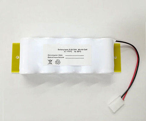 バックプレーンが付いている並んで6.0 V電池のパックD4000mAh NIのCD