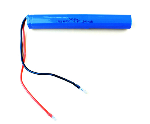 18650リチウム鉄の隣酸塩電池再充電可能な6.4V 1500MAh