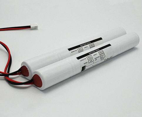 NIのCD充電電池は緊急時の照明のためのC2500mah 4.8Vを詰める