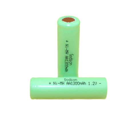 1.2V 0.1Cの非常口の印電池AA 1300mAh NI MH電池