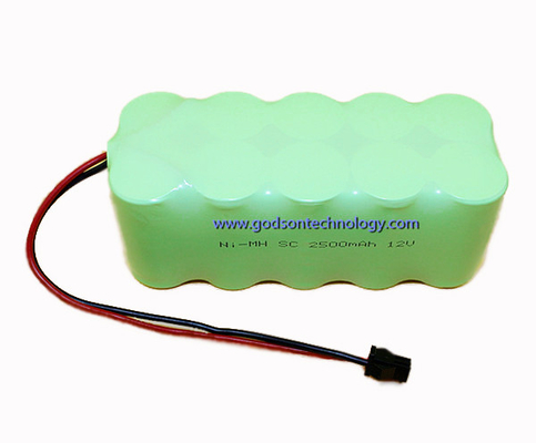 再充電可能な非常口ライト電池のNiMH電池12V SC 2500mAh