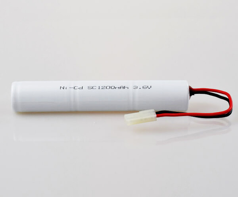 非常口の印SC 1200mAh NiCd 3.6 V電池の棒のパック