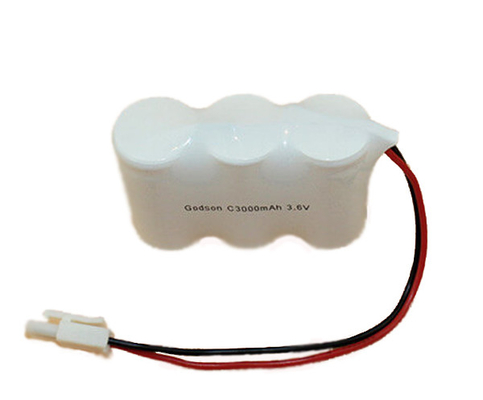 再充電可能な3.6のNiCd電池のパックのニッケル カドミウム電池C3000mAh
