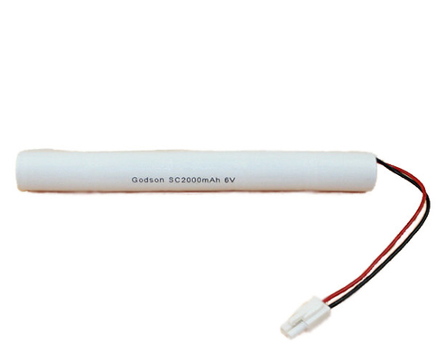 非常灯NI CD電池SC2000mAh 6.0Vの長い耐用年数の細胞