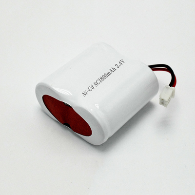 SC1800mahの非常灯NI CD電池のパック2.4ボルト電池