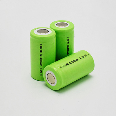高温3.6人のV NI Mh電池の緊急時の照明SC3000mAh 1.2V HTの細胞