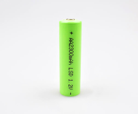 緊急時の照明のための高温3.6ボルトNI Mh電池細胞AA 2300mAh 1.2V