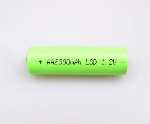 緊急時の照明のための高温3.6ボルトNI Mh電池細胞AA 2300mAh 1.2V