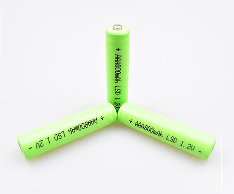 緊急時の照明のためのAAA 800mAh 1.2V NI Mh電池細胞
