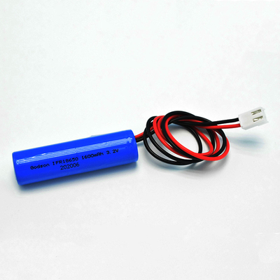円柱非常口ライト電池LiFePO4 IFR18650 1600mAh 3.2V