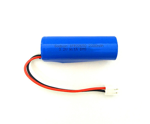 LiFePO4再充電可能な非常口の印電池3.2 V IFR22650 2000mAh電池
