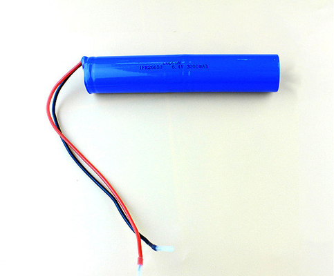 緊急時の照明のためのLiFePo4リチウムIFR26650電池のパック6.4のボルト3000mAh