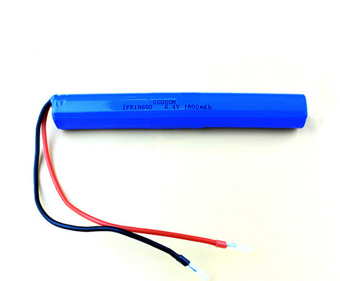 1500mAh非常灯のリチウム電池のリチウム鉄の隣酸塩電池6.4V