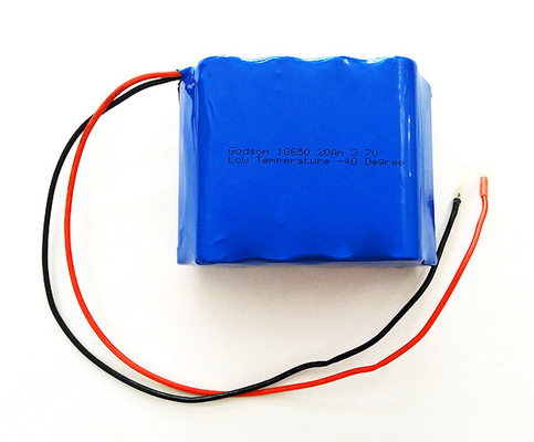 緊急時のつくこと3.7ボルトのリチウム細胞の低温電池ICR18650 20Ah