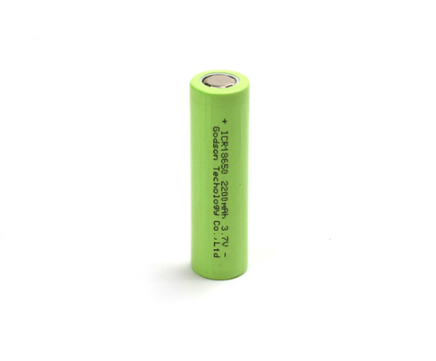 2200mAh再充電可能なリチウム鉄電池ICR18650 3.7Vのリチウム イオン
