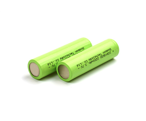 2200mAhリチウム イオン電池の非常灯電池ICR18650 3.7V