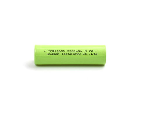 2200mAhリチウム イオン電池の非常灯電池ICR18650 3.7V