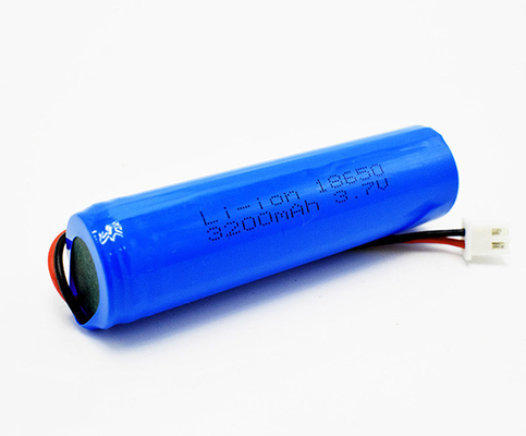 3200のMAhの非常灯のリチウム電池 ポリ塩化ビニール ジャケットICR18650 3.70V