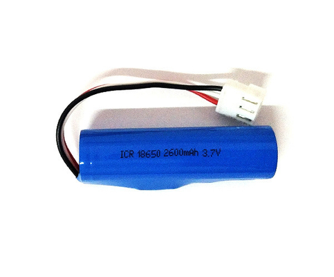 リチウム鉄2600mAhの充電電池3.7V ICR18650の細胞