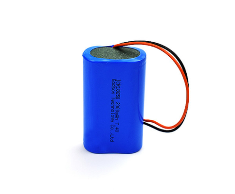 環境に優しい7.4 V 2000mahの充電電池のリチウム鉄のパック