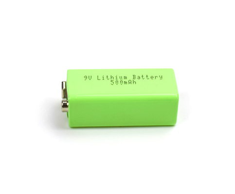 USBとのリチウム鉄の非常灯のリチウム電池500mAh 9V