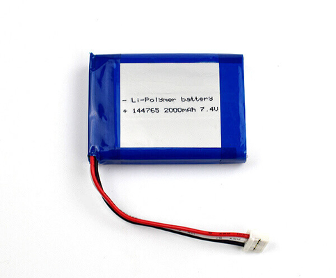 緊急時の照明のためのリチウム ポリマー電池144765 2000mAh 7.4V