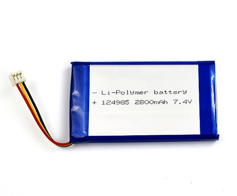 OEM リチウムイオンバッテリー 124985 2800mAh 7.4 V リチウムポリマー 軽量