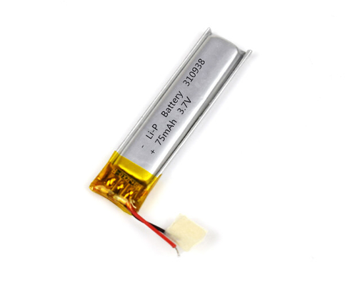 コネクターとの非常灯李ポリマー電池310938 75mAh 3.7V