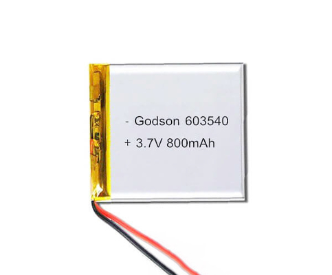 リチウム ポリマー電池603540 800mAh 3.7V -高温の良い業績