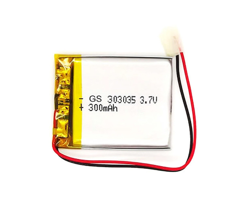リチウム ポリマー緊急時の照明のための3.7ボルト電池10g 300mAh 303035