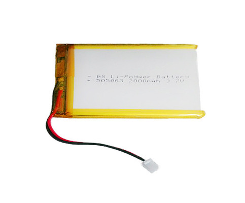 環境2000mAh細胞45g 3.7V李ポリマー電池505063