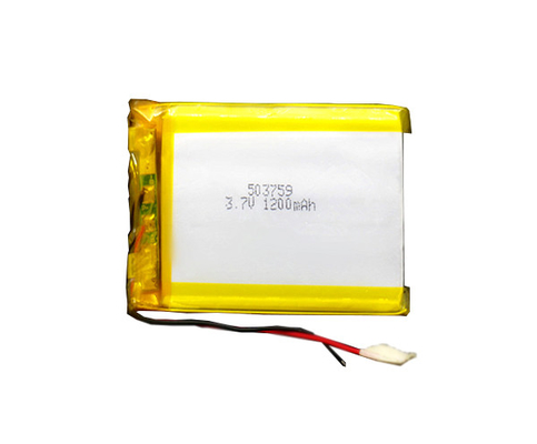 1200mAhリチウム イオン電池の非常灯503759 3.7ボルト24g