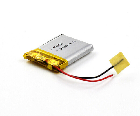 緊急時の照明のための3.7Vリチウム ポリマー電池380mAhの細胞
