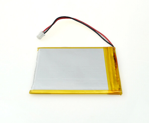 3.7 Vのリチウム イオン電池1400mah 35gポリマー細胞をつけること