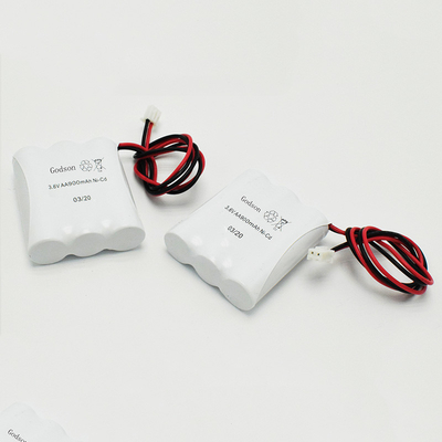 AA900mAh 3.6Vの非常口の印電池の取り替えのNiCdポリ塩化ビニール ジャケット