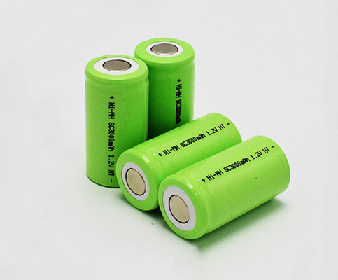 NI MHの出口ライト電池のパックSC3000mAh 1.2V HTの細胞生命4年の