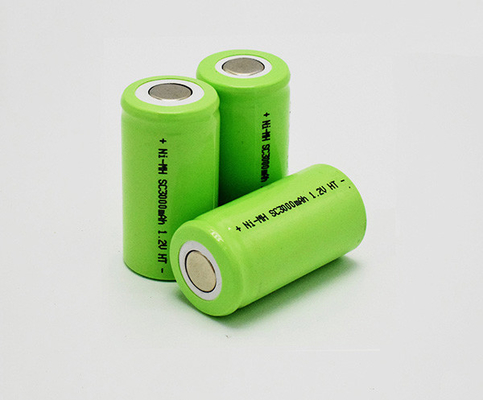 NI MHの出口ライト電池のパックSC3000mAh 1.2V HTの細胞生命4年の