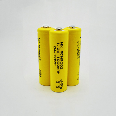NiCd 1.2ボルトの充電電池AA 1000mAh OEMの注文のジャケット