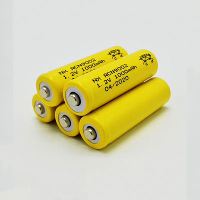 NiCd 1.2ボルトの充電電池AA 1000mAh OEMの注文のジャケット