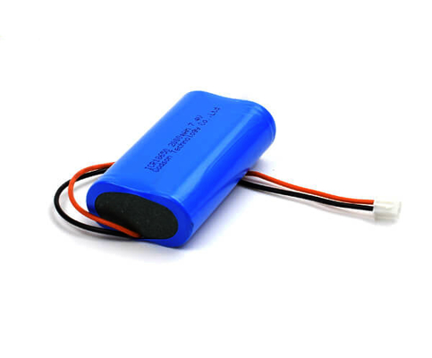 無臭リチウム イオン非常口の印電池ICR18650 2000mAh 7.4V