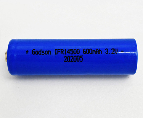 環境に優しい3.2ボルトの充電電池14500 LiFePO4をつける