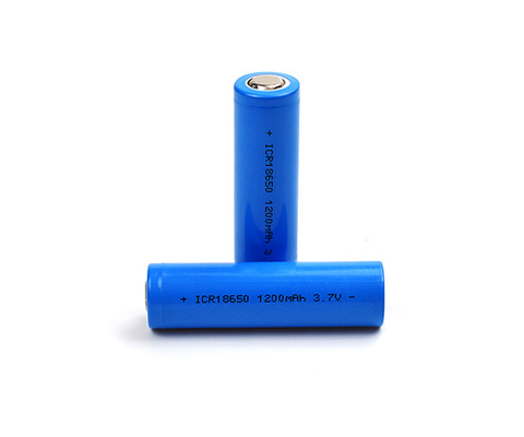 リチウム イオン1200mAh 3.7 V電池ICR18650の再充電可能な細胞