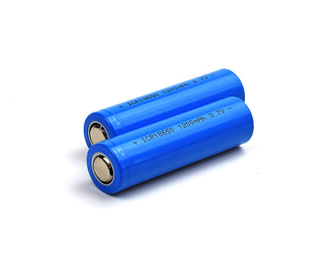 リチウム イオン1200mAh 3.7 V電池ICR18650の再充電可能な細胞