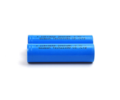 無臭再充電可能なICR18650 3.7 V 2000mAhのリチウム電池