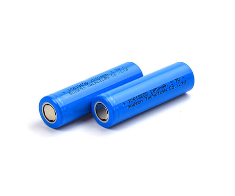 無臭再充電可能なICR18650 3.7 V 2000mAhのリチウム電池