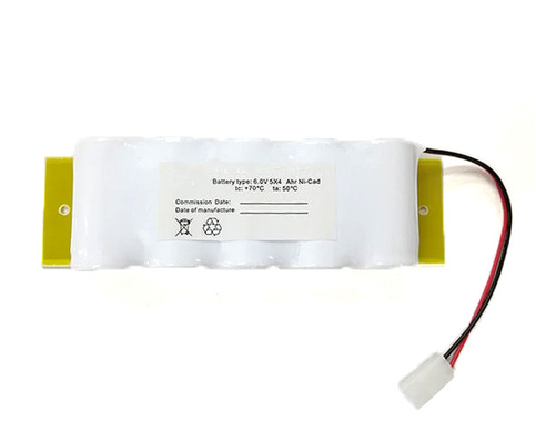 非常灯の出口ライト電池のパックNiCd D4000mAh 6V
